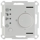BEG - WS-VOC-HVAC-KNX régulateur de température et capteur COV KNX avec cadre blanc