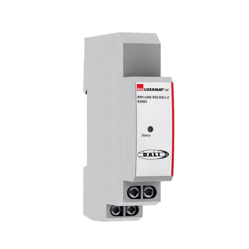 BEG - RM1-DALI-LINK-1C-REG Module relais DALI 1 canal pour montage sur rail DIN