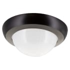 BEG - Lentille 360° pour PD4N-1C, Collerette, noir mat, similaire RAL9005