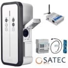 Satec - Borne HAGER XEV1R22T2TE MAITRE : modem 4G, MID et supervision Chargepoint 3 ans
