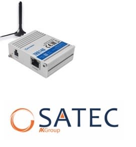 Satec - Antenne etanche avec modem GSM integre et alimentation POE