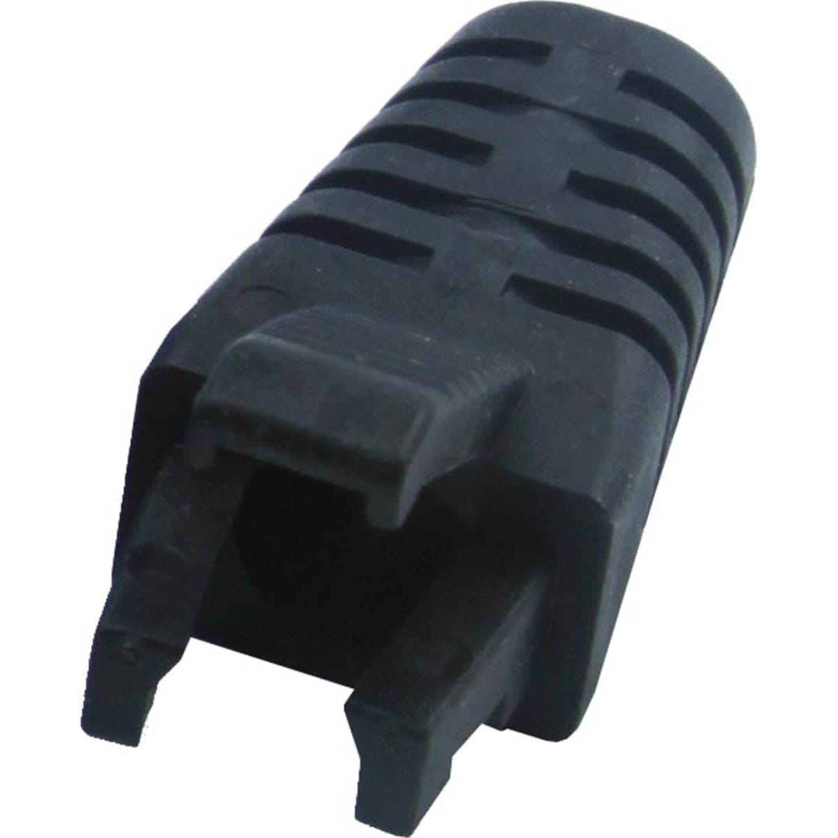 Uniformatic - MANCHON RJ45 SURMOULE A LANGUETTE NOIR SACHET DE 100