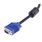 Uniformatic - CORDON VGA HAUTE QUALITE HD15 MALE-MALE + FERRITE 1.8 METRES