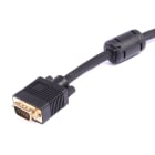 Uniformatic - CORDON VGA HD15 M/M 15 BROCHES CABLEES + FERRITE 15 METRES