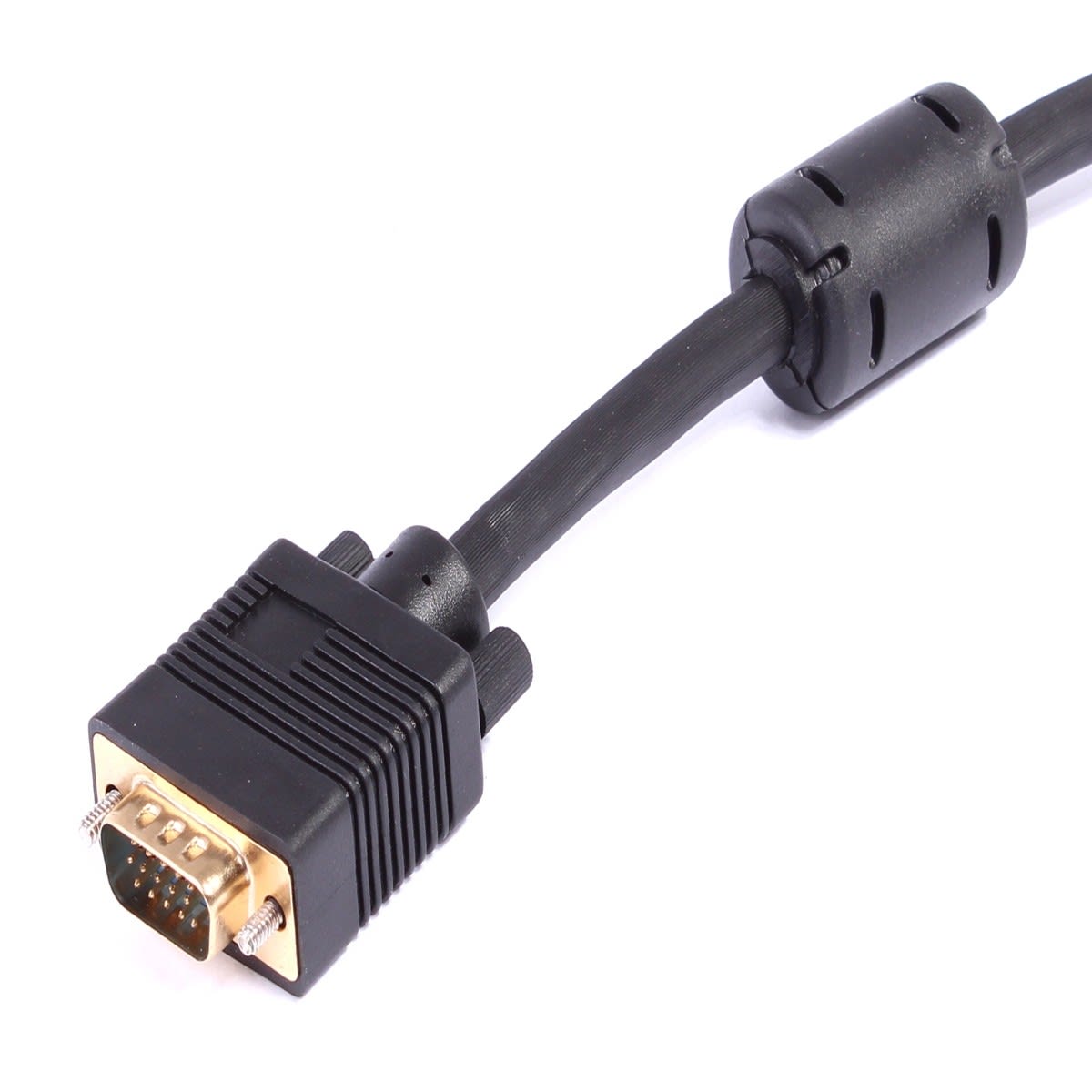 Uniformatic - CORDON VGA HD15 M/M 15 BROCHES CABLEES + FERRITE 30 METRES