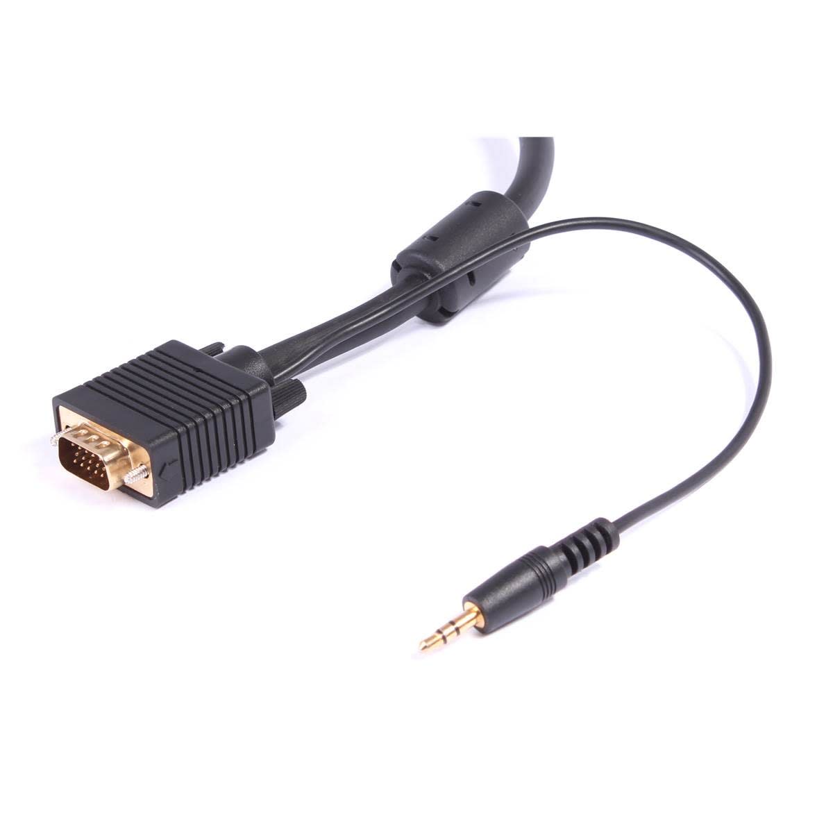 Uniformatic - CORDON VGA HD15 M-M + AUDIO JACK 3.5 STEREO 5 METRES