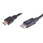 Uniformatic - CORDON DISPLAY PORT HDMI MALE-MALE 2 METRES