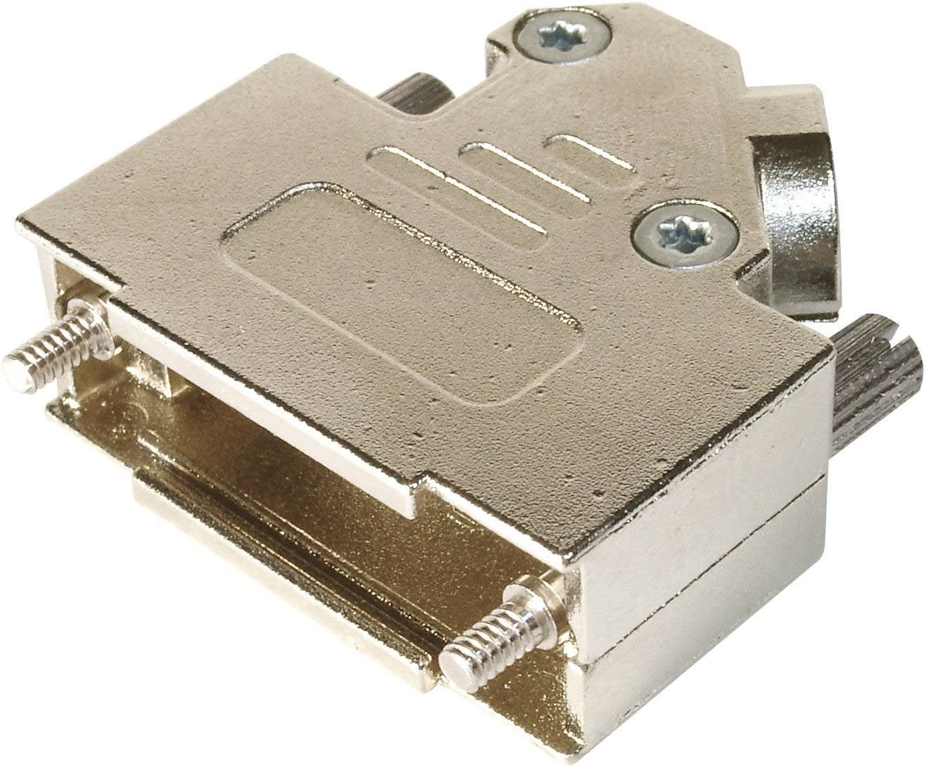Uniformatic - CAPOT DB25 METAL EMC SORTIE 45° VIS LONGUE