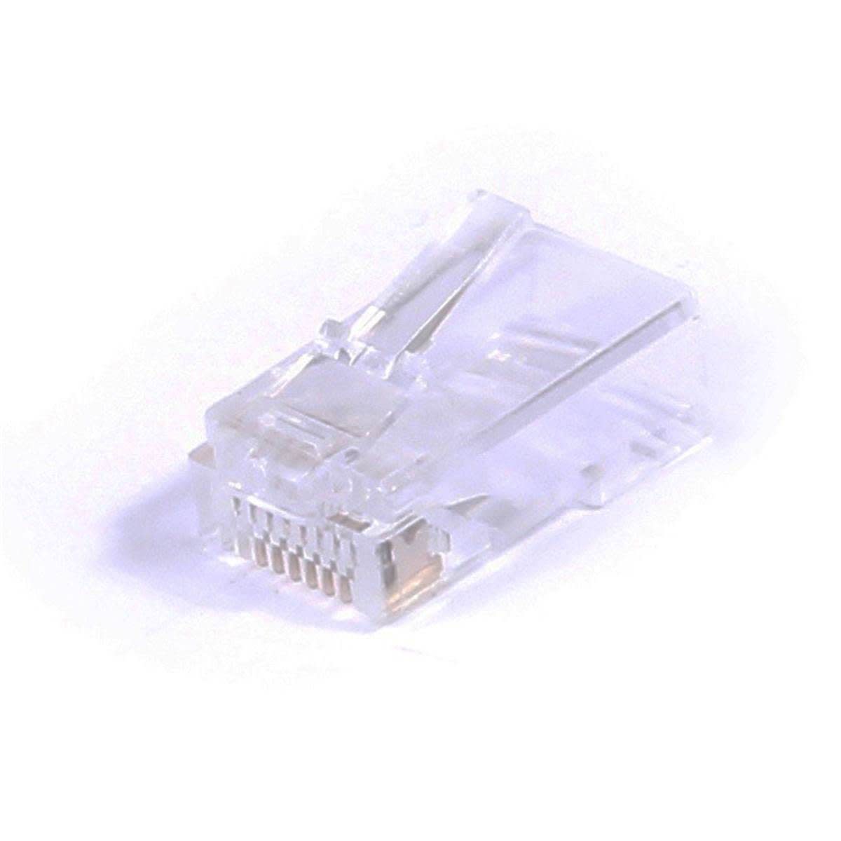 Uniformatic - CONNECTEUR RJ45 8P8C CABLE PLAT SACHET DE 100