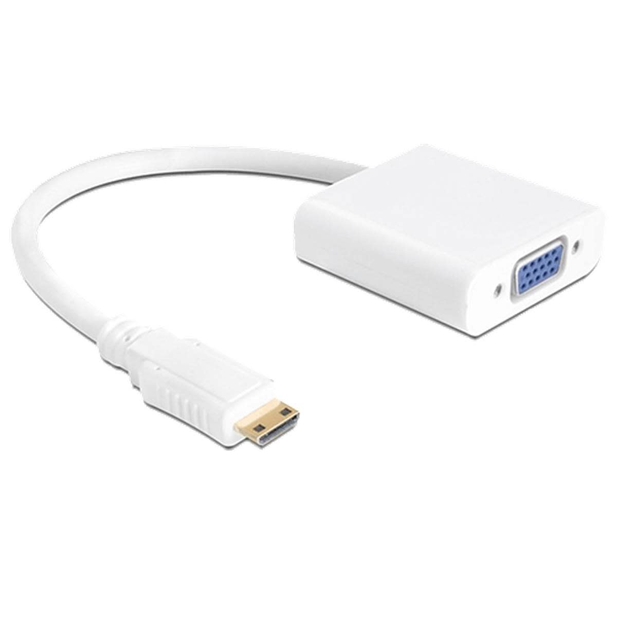 Uniformatic - ADAPTATEUR MINI HDMI-C MALE VERS VGA FEMELLE