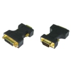 Uniformatic - ADAPTATEUR VGA MALE VERS DVI-I 24+5 DL FEMELLE