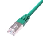 Uniformatic - CORDON RJ45 CAT 5e 100 Ohms BLINDE FTP VERT 2 METRES