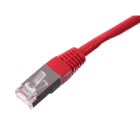 Uniformatic - CORDON RJ45 CAT 5e 100 Ohms BLINDE FTP ROUGE 15 METRES