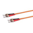 Uniformatic - JARRETIERE OPTIQUE MULTIMODE OM2 50/125 DUPLEX ST-ST 2 METRES