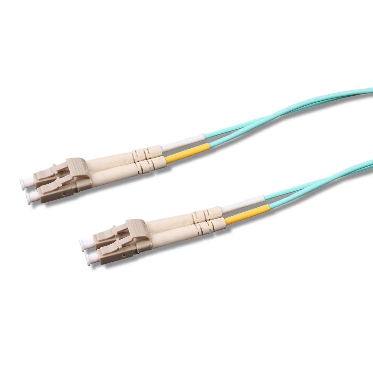 Uniformatic - JARRETIERE OPTIQUE MULTIMODE OM3 50/125 DUPLEX LC-LC 3 METRES