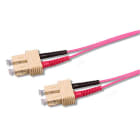 Uniformatic - JARRETIERE OPTIQUE MULTIMODE OM4 50/125 DUPLEX SC-SC 20METRES