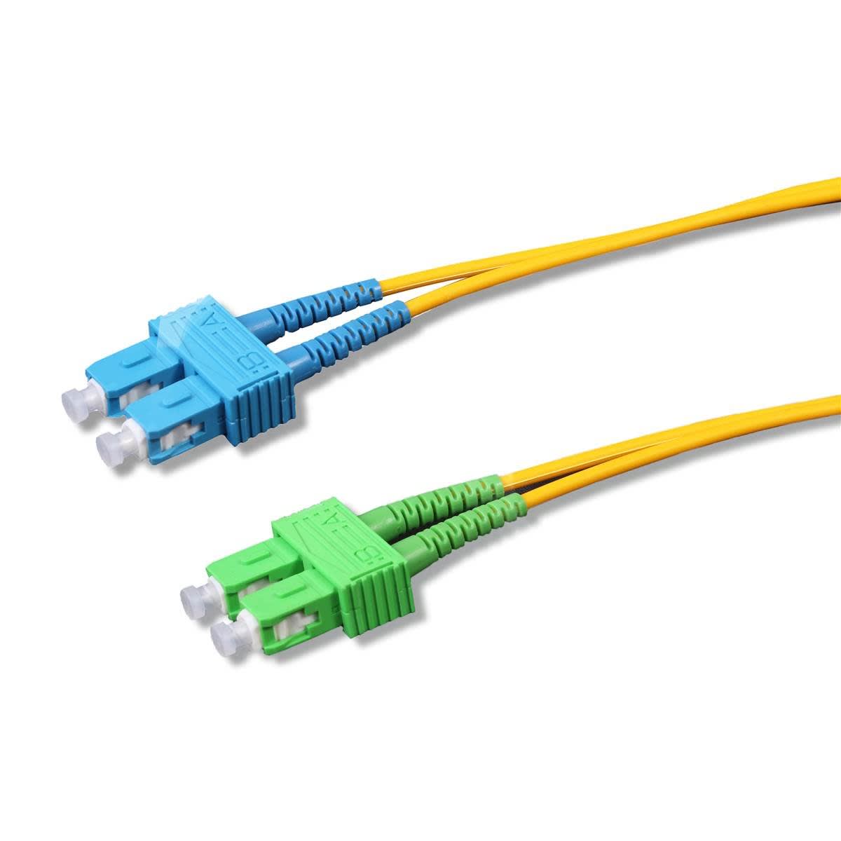 Uniformatic - JARRETIERE OPTIQUE MONOMODE OS2 9/125 DUPLEX SCAPC-SC 1M