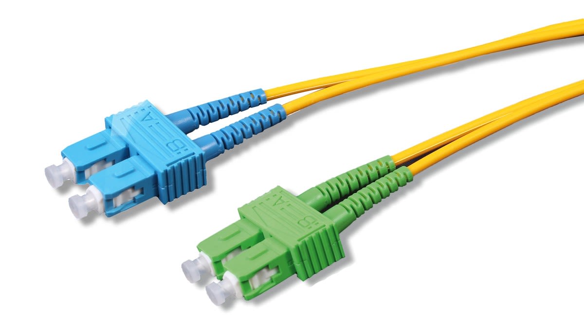 Uniformatic - JARRETIERE OPTIQUE MONOMODE OS2 9/125 DUPLEX SCAPC-SC 25M