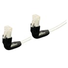 Uniformatic - CORDON RJ45 CAT 6A SFTP COUDE HAUT - COUDE HAUT 2 METRES
