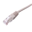 Uniformatic - CORDON RJ45 CAT 6 100 OHMS NON BLINDE UTP GRIS 10 METRES