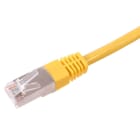 Uniformatic - CORDON RJ45 CAT 6 100 OHMS BLINDE FTP LSZH JAUNE 30 METRES