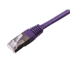 Uniformatic - CORDON RJ45 CAT 6 100 OHMS BLINDE FTP VIOLET 0.5 METRE