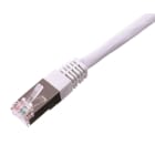 Uniformatic - CORDON RJ45 CAT 6 100 OHMS BLINDE FTP BLANC 15 METRES