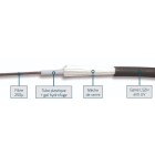Uniformatic - FIBRE OM4 24 FO INT/EXT LSZH STRUCTURE LIBRE 250µ ANTI RONGEUR SIMPLE