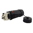 Uniformatic - TRAVERSEE DE PANNEAU ETANCHE AVEC EMBASE KEYSTONE RJ45 CAT 6A