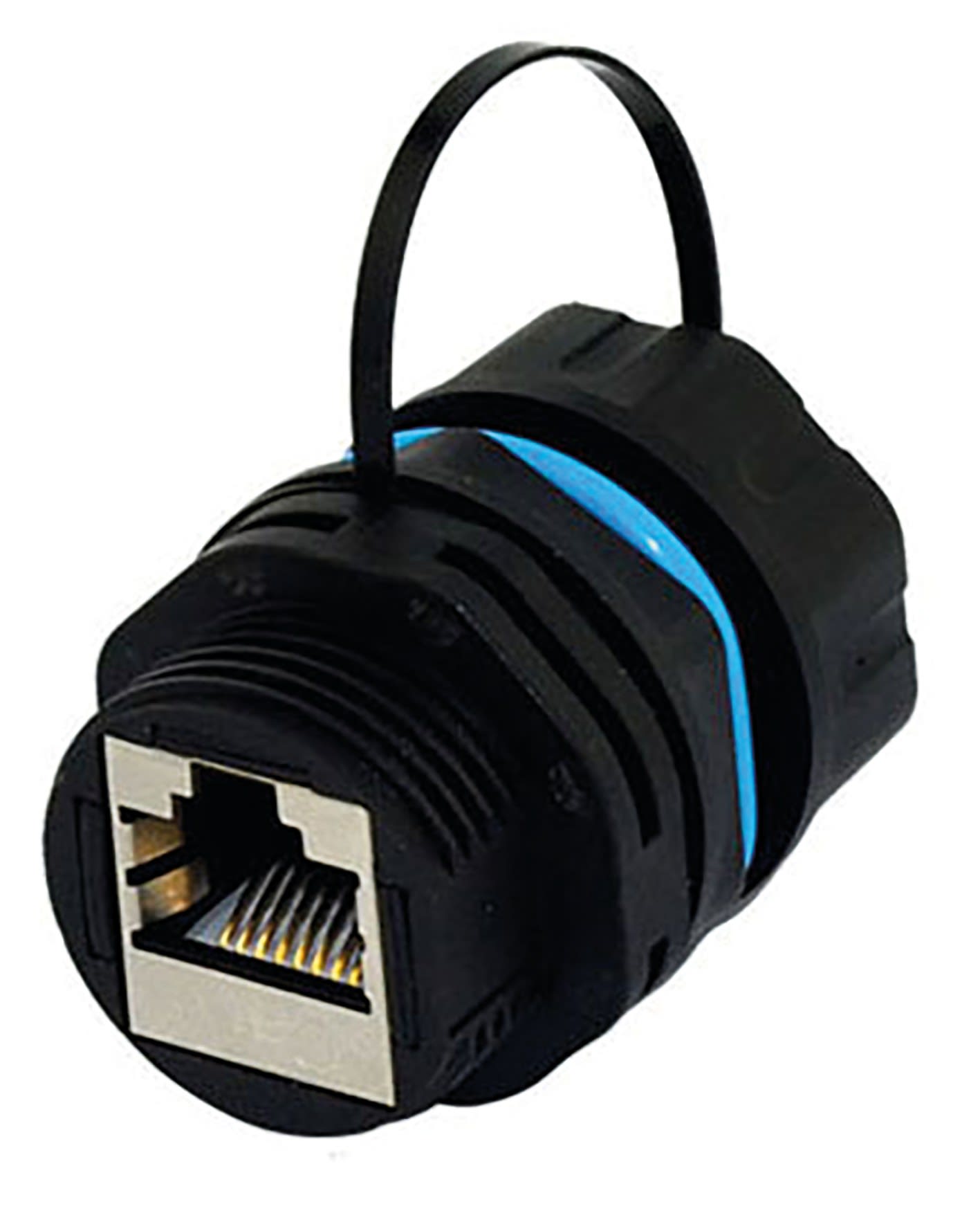 Uniformatic - TRAVERSEE DE PANNEAU ETANCHE AVEC COUPLEUR RJ45 CAT6