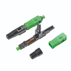 Uniformatic - CONNECTEUR FIBRE OPTIQUE RAPIDE MONOMODE SC-APC BOITE DE 10