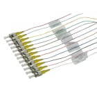 Uniformatic - LOT DE 12 PIGTAIL COULEUR ST MONOMODE OS2 2 METRES