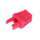 Uniformatic - MANCHON RJ45 SURMOULE ROUGE SACHET DE 100