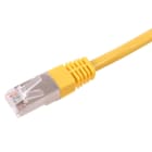 Uniformatic - CORDON RJ45 CAT 6A BLINDE SFTP LSZH JAUNE 7 METRES
