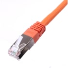 Uniformatic - CORDON RJ45 CAT 6A BLINDE SFTP LSZH ORANGE 20 METRES
