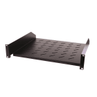 Uniformatic - PLATEAU MODEM 2U P350 NOIR 40 KG POUR BAIE OU COFFRET P600