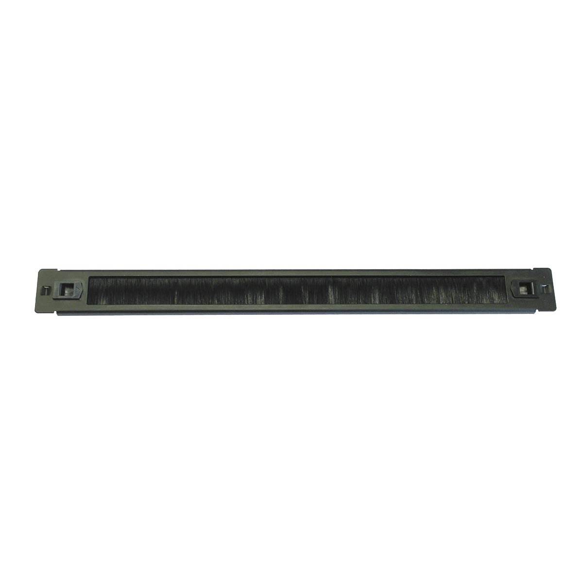 Uniformatic - PASSE CABLES BALAI RAPIDE 1U NOIR A CLIPS