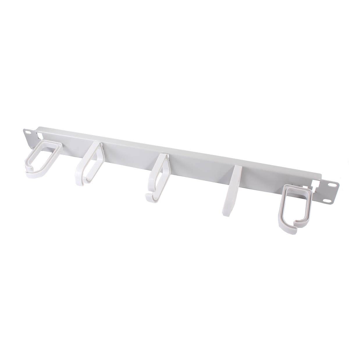 Uniformatic - PASSE CABLE ANNEAU 40x50mm 1U GRIS PLASTIQUE