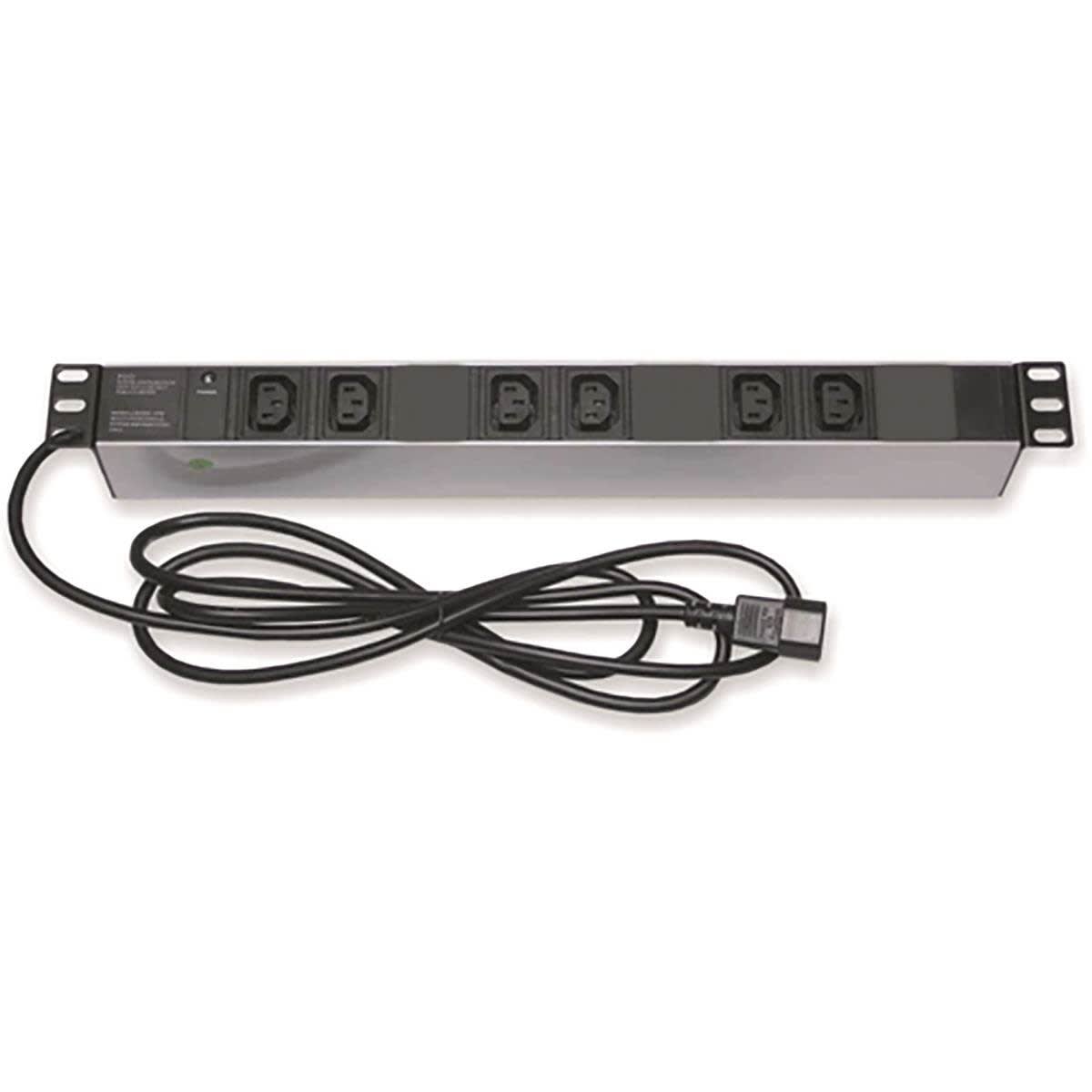 Uniformatic - BANDEAU 19" 6 PRISES C13 AVEC CORDON C14