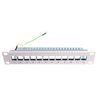 Uniformatic - PANNEAU DE BRASSAGE NU 10 POUCES 8 PORTS RJ45