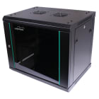 Uniformatic - COFFRET CHASSIS FIXE PANNEAUX AMOVIBLES 18U P600 NOIR