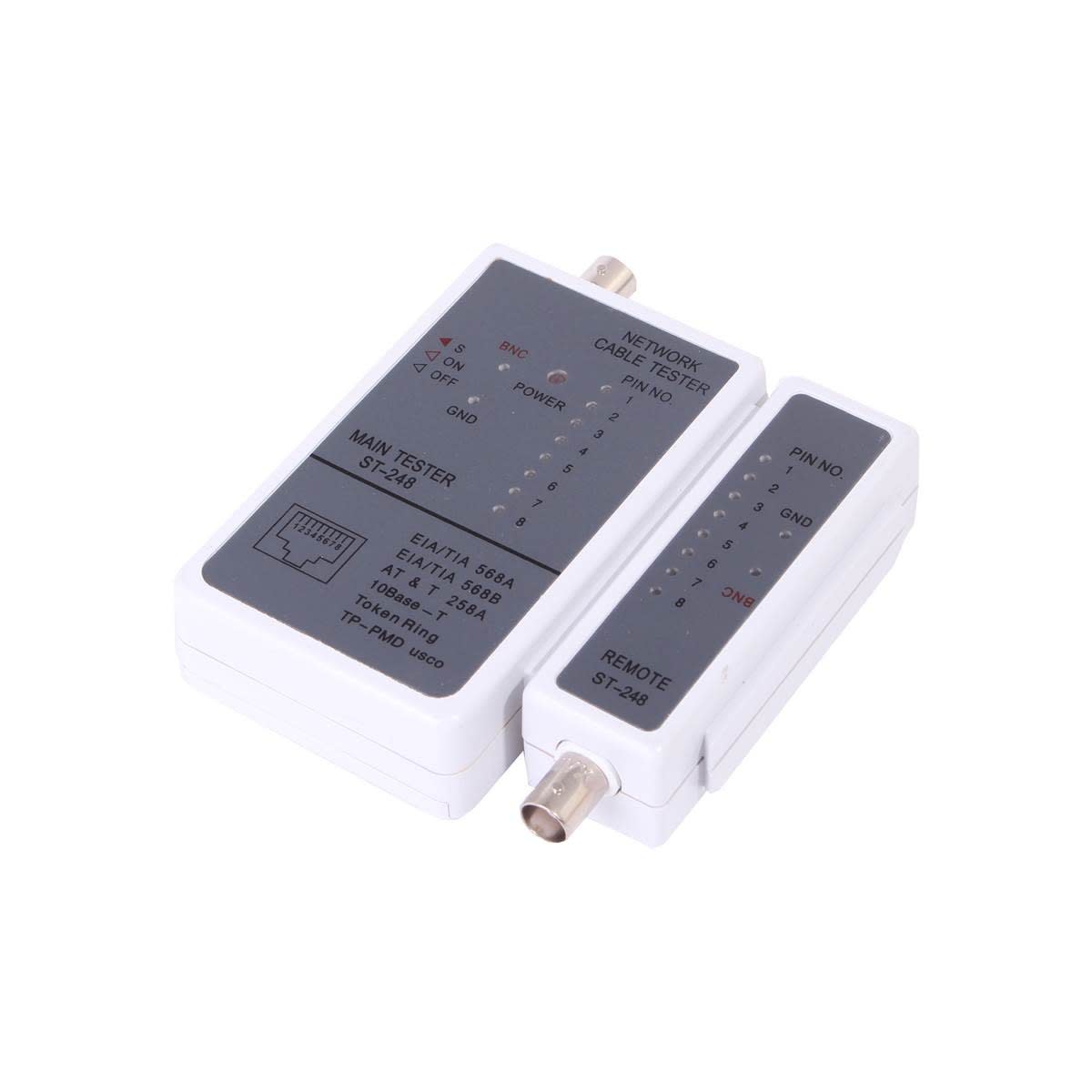 Uniformatic - TESTEUR RESEAU 10/100/1000 RJ45 /RJ11 /RJ12 /BNC