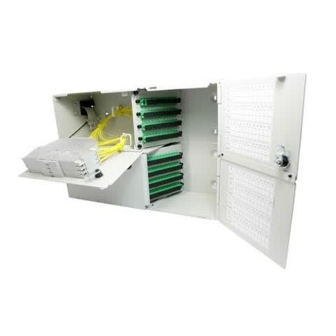 Uniformatic - BOITIER OPTIQUE POINT DE RACCORDEMENT D'IMMEUBLE POUR 48 FIBRES