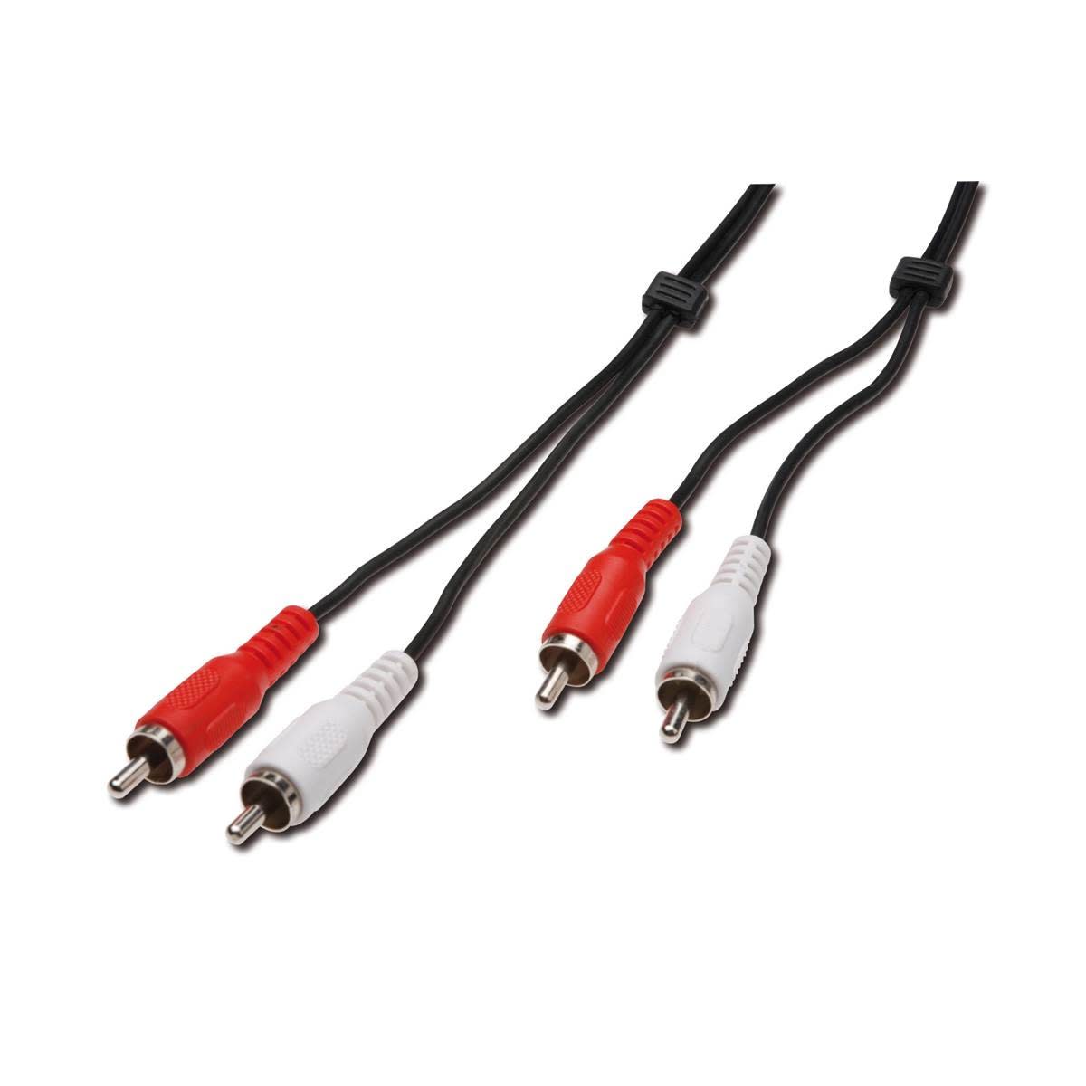 Uniformatic - CORDON AUDIO 2xRCA MALES VERS 2xRCA MALES EN 15 METRES