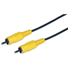 Uniformatic - CORDON VIDEO RCA MALE-RCA MALE JAUNE 5 METRES