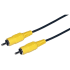 Uniformatic - CORDON VIDEO RCA MALE-RCA MALE JAUNE 10 METRES