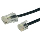 Uniformatic - CORDON TELEPHONIQUE RJ45/RJ11 5 METRES NOIR