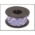 Uniformatic - JARRETIERE TELEPHONIQUE 5/10 BLANC-VERT BOBINNE 100 METRES