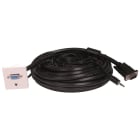 Uniformatic - PLASTRON 45x45 VGA+JACK FEMELLE AVEC CABLE MALE 5 M