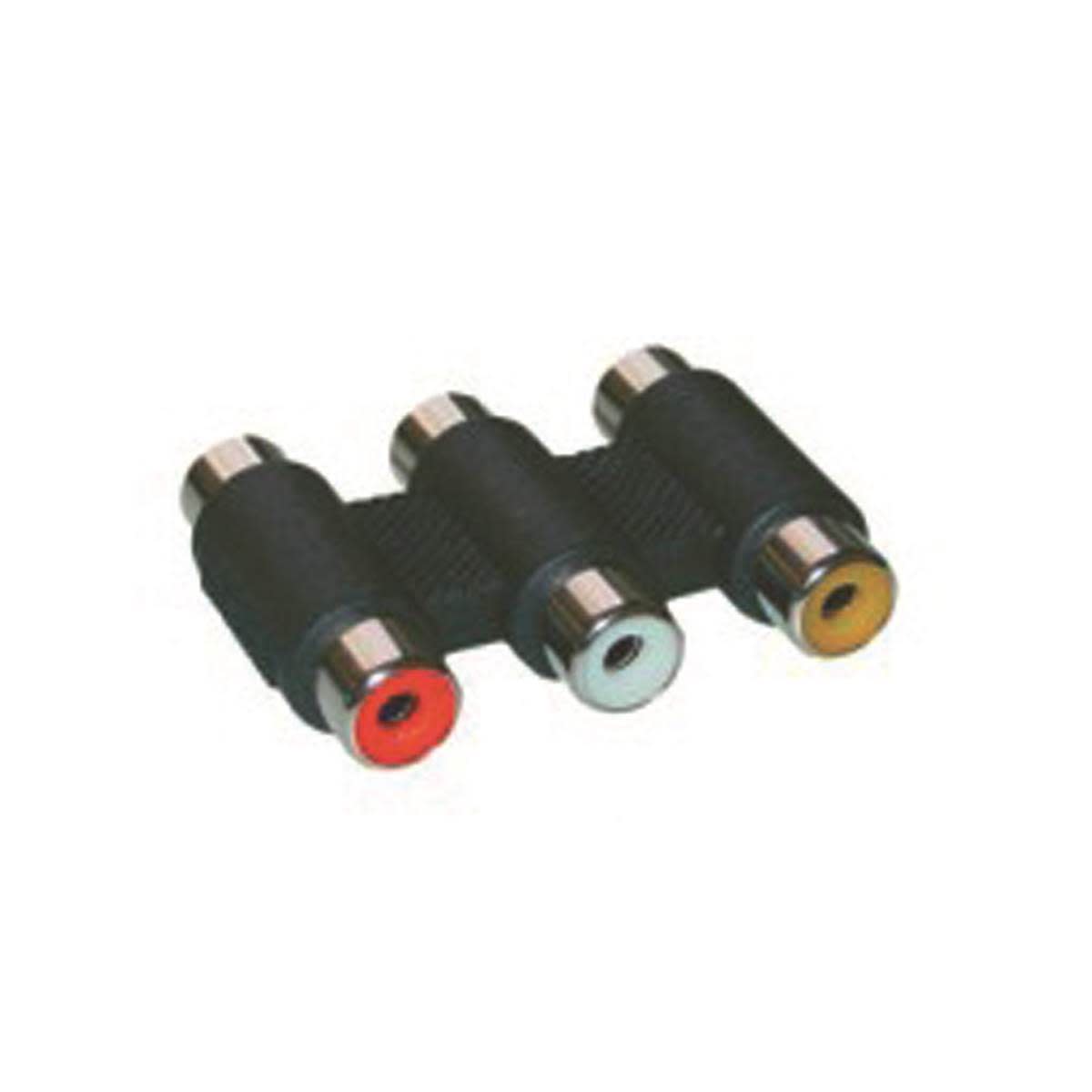 Uniformatic - COUPLEUR RCA AUDIO-VIDEO ROUGE-BLANC-JAUNE